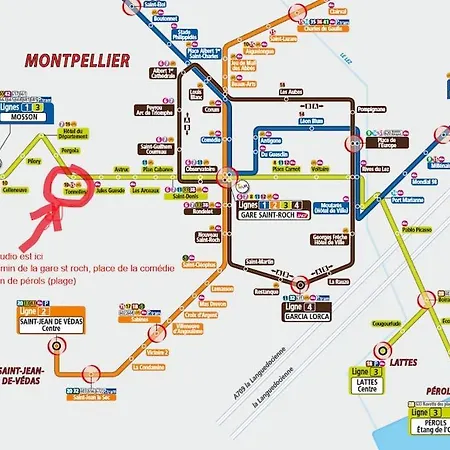דירה 50m Tram Parking Gratuit 13min Gare *